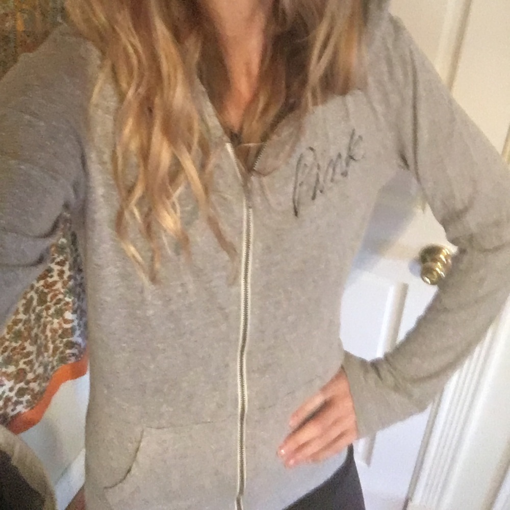 Lightweight VS Pink zip up